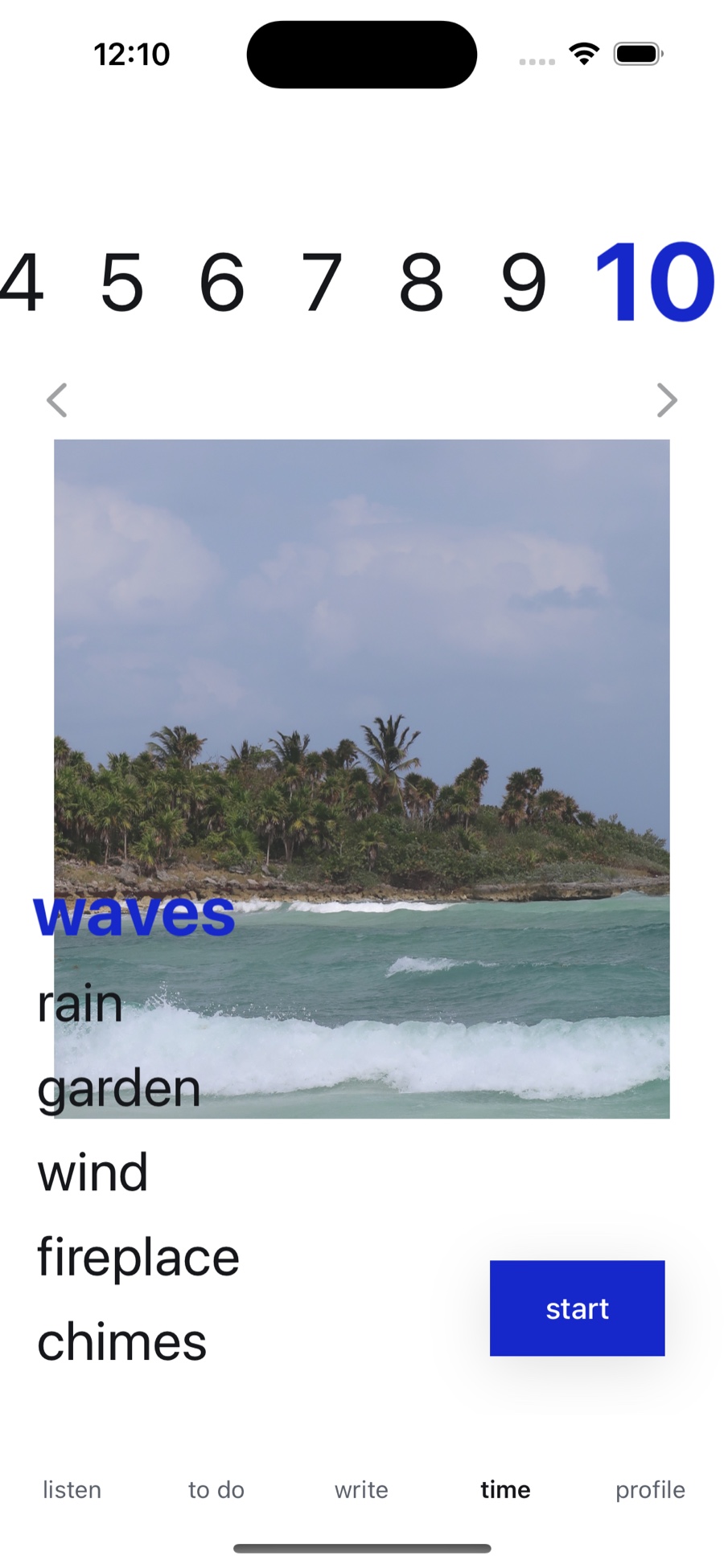 time – meditation timer