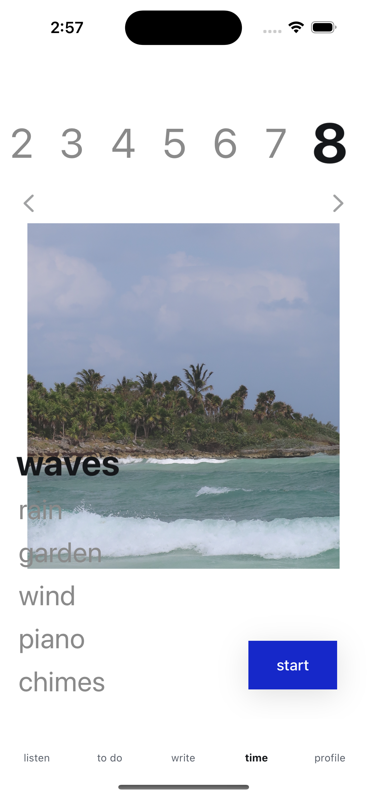 time – meditation timer